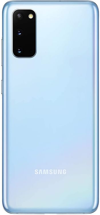 Samsung Galaxy S20 Dual SIM - 128GB, 8GB RAM, 4G LTE - Light Blue