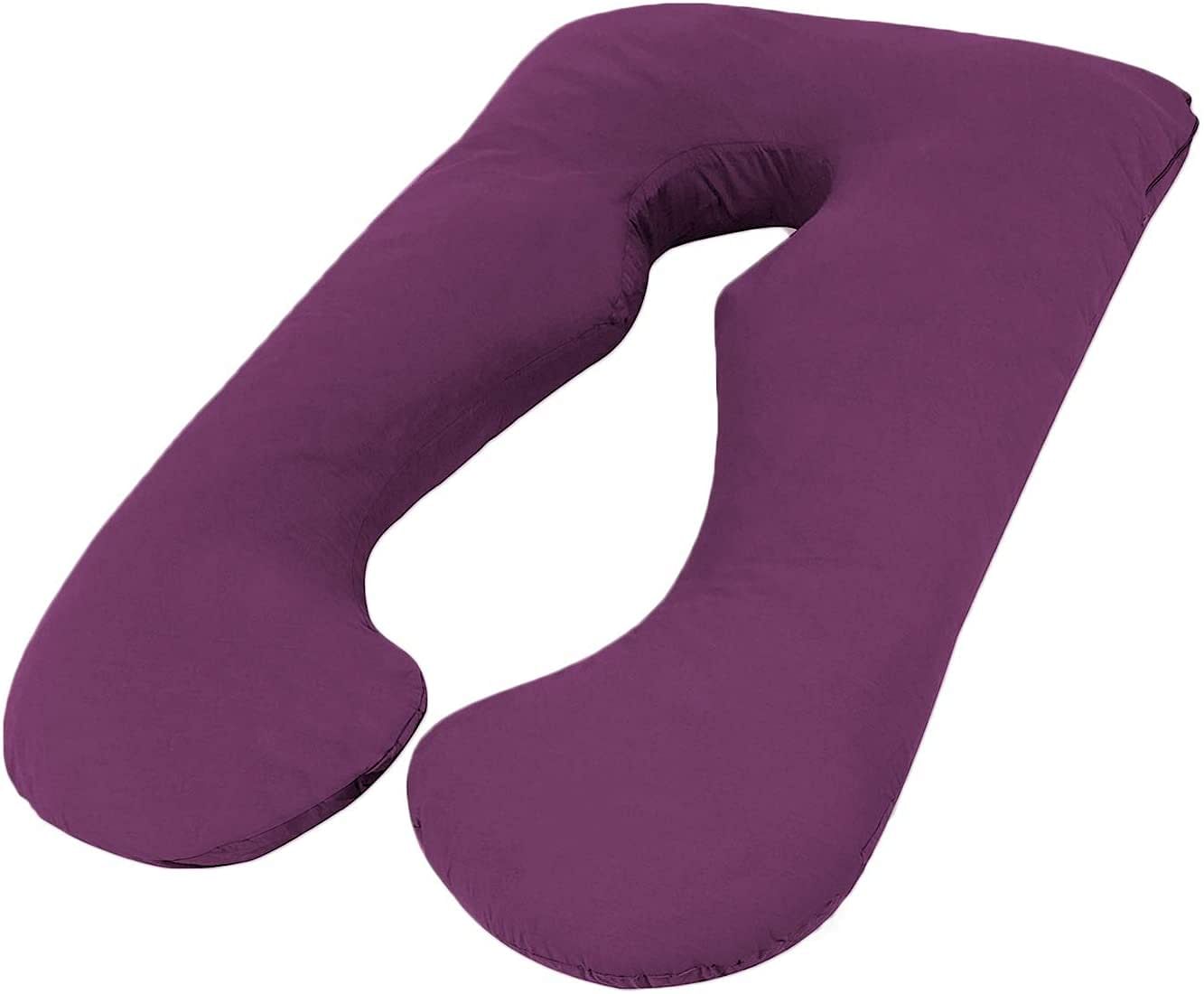 Purple pregnancy pillow hotsell