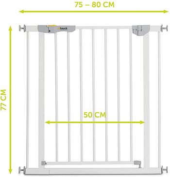 Hauck Open'n Stop Safety Gate - White