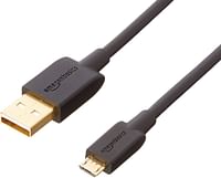 USB 2.0 A-Male to Micro B Charger Cable, 10 feet, Black