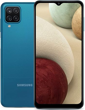 SAMSUNG Galaxy A12 Dual SIM 64GB 4GB RAM 4G LTE , Blue