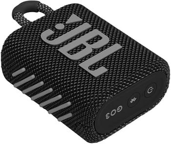 JBL Go 3 portable Waterproof Speaker-Black