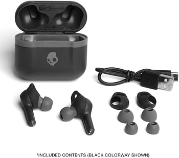 Skullcandy Indy Evo True Wireless In -Ear Earbuds With Charging Case - True Black