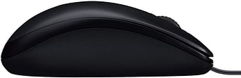 Logitech M90 Wired USB Mouse, 1000 DPI Optical Tracking, Ambidextrous PC / Mac / Laptop -One -Size Black