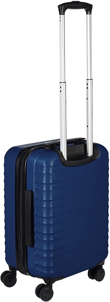 AmazonBasics Hardside Spinner Luggage/20-Inch Cabin Size/Navy Blue