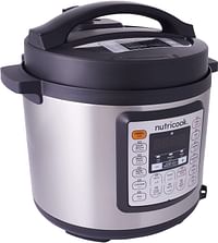 Nutricook Smart Pot Eko 1000W, 6 Liter Electric Pressure Cooker - Stainless Steel, NC-SPEK6