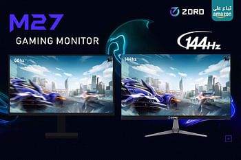 ZORD M27 GAMING MONITOR 27INCH,Silver