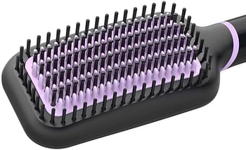 Philips StyleCare Essential  Heated Straightening Brush Tourmaline Ceramic Coating  2 Temperature Settings Hair Straightener ThermoProtect Technology BHH880/03