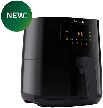 PHILIPS Air Fryer 0.8KG, 4.1L capacity, Digital screen, HD9252/90, Black