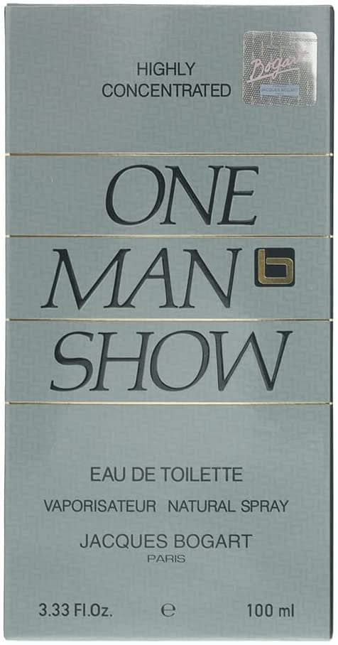 Jacques Bogart  One Man Show Highly Concentrated for Men- Eau de Toilette, Multi Colour, 100 ml