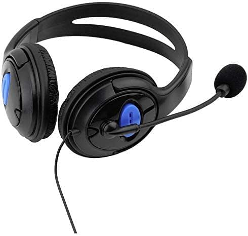 Chat Gaming Headset Wired headset for Sony Playstation 4 PS4 black