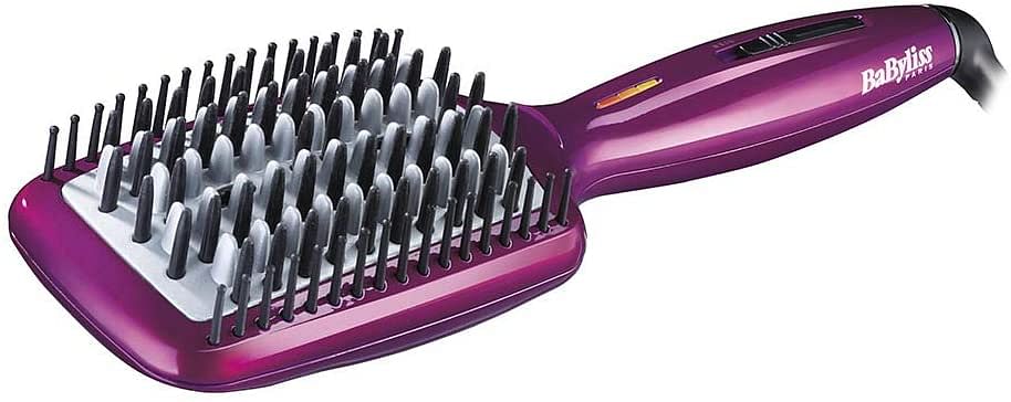 Babyliss hair straightener brush hsb100sde best sale