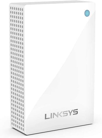 Linksys WHW0101 Velop Whole Home Mesh Wi-Fi System AC1300 WiFi Router/ Extender for Seamless Coverage of up to 1,500 sq ft / 140 sqm Parental Controls Compatible with Alexa 1-Pack - White