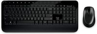 Microsoft M7J-00028 Microsoft Optical Technology Wireless Keyboard and Mouse - English and Arabic