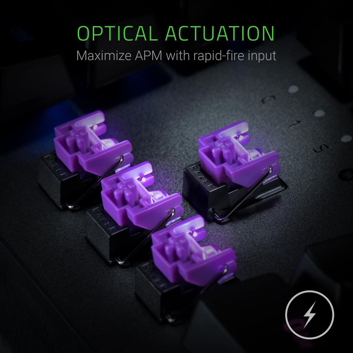 Razer Huntsman Elite Opto Mechanical Gaming Keyboard - Clicky Optical ...