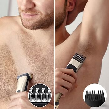 PHILIPS Bodygroom 7000 Showerproof Body Shaver BG7025/13 - Silver/Black