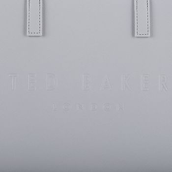 Ted Baker Seacon Crosshatch Small Icon Bag Grey