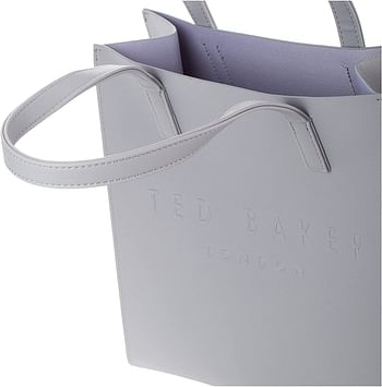 Ted Baker Seacon Crosshatch Small Icon Bag Grey