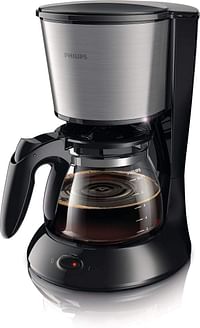 ماكينة تحضير القهوة دايلي كوليكشن من فيليبس، اسود، HD7457/ أسود / مقاس واحد