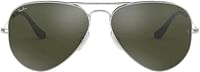 Ray-Ban Mens 0RB3025 Classic Flash Mirrored Aviator Sunglasses (pack of 1)