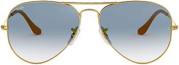 Ray-Ban RB3025 Classic Flash Mirrored Unisex-adult Aviator Sunglasses