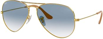 Ray-Ban RB3025 Classic Flash Mirrored Unisex-adult Aviator Sunglasses