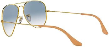 Ray-Ban RB3025 Classic Flash Mirrored Unisex-adult Aviator Sunglasses