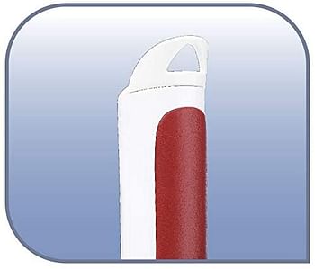 TEFAL Stem N Press Garment Steamer, 800 Watts, White/Red, Plastic, DV8610M1/White & Red/70 ml