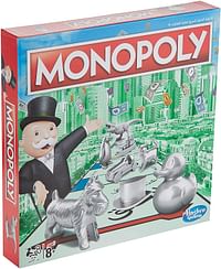 Classic English Monopoly Game for 2-6 Players (Arabic) - Multicolor
