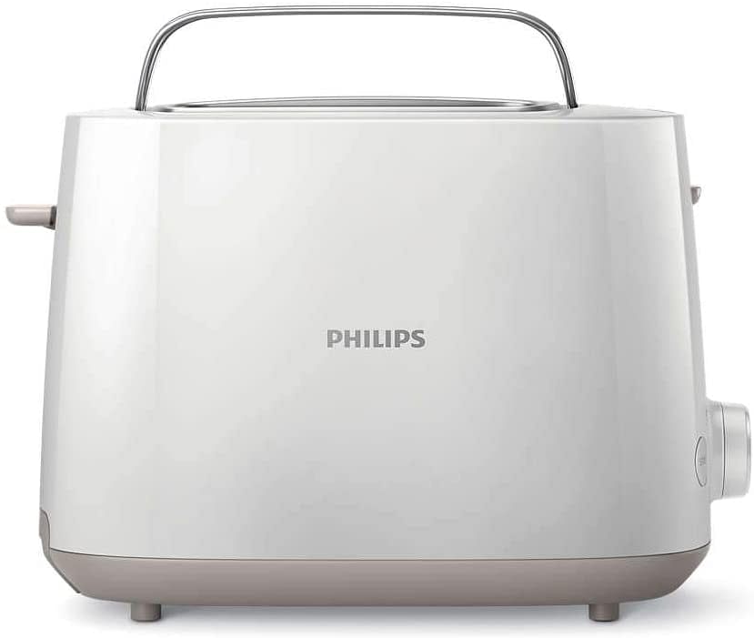 PHILIPS Daily Collection Toaster - White, Hd2581, Plastic