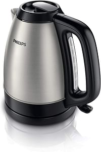 PHILIPS 2200W Brushed Metal Kettle Silver - HD9305/26