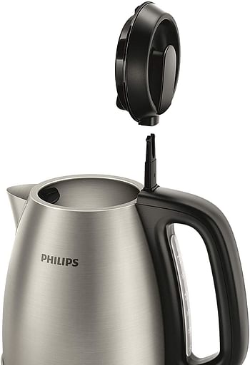 PHILIPS 2200W Brushed Metal Kettle Silver - HD9305/26