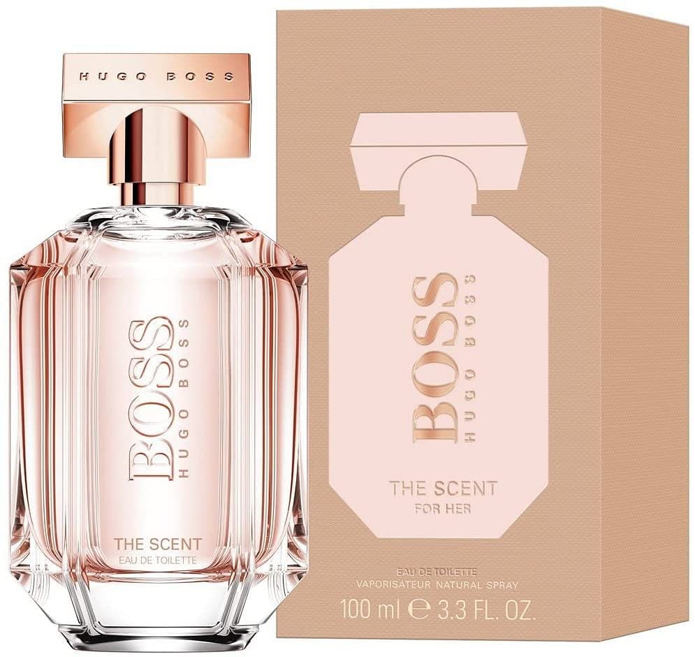 Boss The Scent for Her Eau De Parfum, Spray, 100 ml, Gold