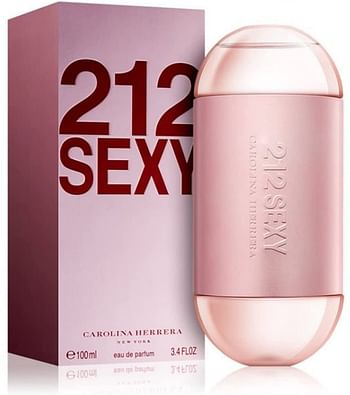 Carolina Herrera 212 Sexy - perfumes for women, 100 ml - EDP Spray - Pink