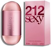 Carolina Herrera 212 Sexy - perfumes for women, 100 ml - EDP Spray - Pink