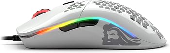 Glorious Gaming Mouse Model O Minus -Model O- (Minus), Glossy White/One Size