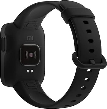 Xiaomi Mi Smart Watch Lite Black 1.4 Inch Touch Screen 5ATM Water Resistant 9 Days Battery Life GPS 11 Sports Mode Steps Sleep and Heart Rate Monitor Fitness Activity Tracker BHR4357GL