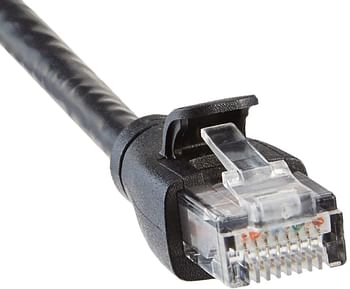 AmazonBasics RJ45 Cat-6 Ethernet Patch Internet Cable -Black||  10 Feet (3 Meters) (5-Pack)