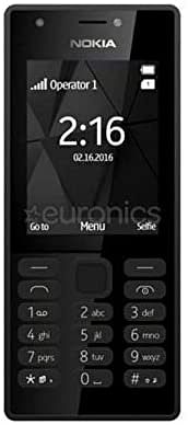 Nokia 216 Dual Sim, 16MB Ram, microSD up to 32 GB, Flashlight, Black (RM-1187)