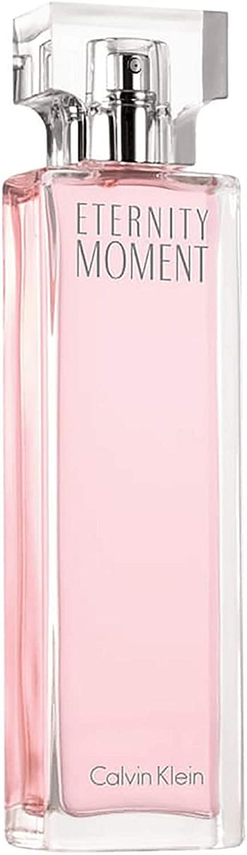 Calvin Klein Perfume - Eternity Moment by Calvin Klein - perfumes for women - Eau de Parfum, 100ml, Pink
