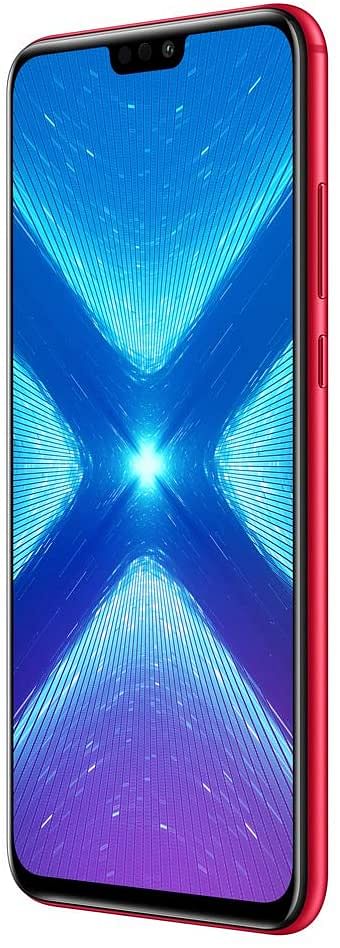 Honor 8X Dual SIM - 128GB, 4GB RAM, (JSN-L22), 4G LTE -  Red