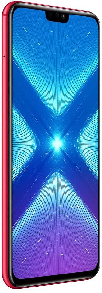 Honor 8X Dual SIM - 128GB, 4GB RAM, (JSN-L22), 4G LTE -  Red