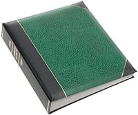 ألبوم ميمو ثنائي الاتجاه مقاس 5" X 7" من Pioneer Ledger باللون الأخضر