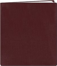 Pioneer FTM15-60271 12 Inch by 15 Inch Postbound Family Treasures Deluxe Fabric Memory Book, Rich Bordeaux