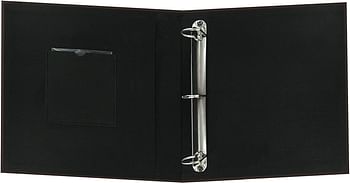 Pioneer 8.5x11 Fabric Frame 3-Ring Binder Scrapbook, Chocolate Brown