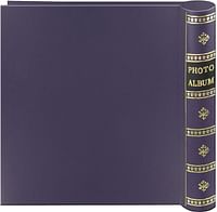 Pioneer Photo Albums 200-Pocket Coil Bound Photo Album for 4 by 6-Inch Prints, Bay Blue Leatherette with Gold Accents Cover