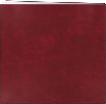Pioneer Photo Albums MB-10 Post Bound Leatherette Cover Memory Book, 12 by 12-Inch, Bright White