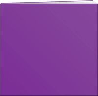 Pioneer Photo Albums MB-10P Post Bound Leatherette Cover Memory Book, 12 by 12-Inch, Orchid ( Purple )