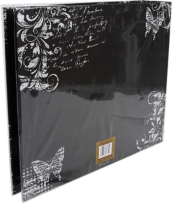 Pioneer Photo Albums T-12CHLK/R 3-Ring Printed Chalkboard Design Binder Remember Scrapbook, 12 by 12-Inch