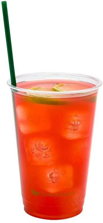16-OZ PLA Plastic Cup - Clear Cold Drinking Cup: Perfect for Juice Shops, Delis, & Restaurant Takeout - Compostable and Biodegradable - 1000-CT - Basic Nature Collection - Restaurantware